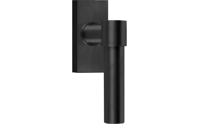 Draaikiep raamkruk Mat zwart PVD One Piet Boon PBL20-DK 124mm